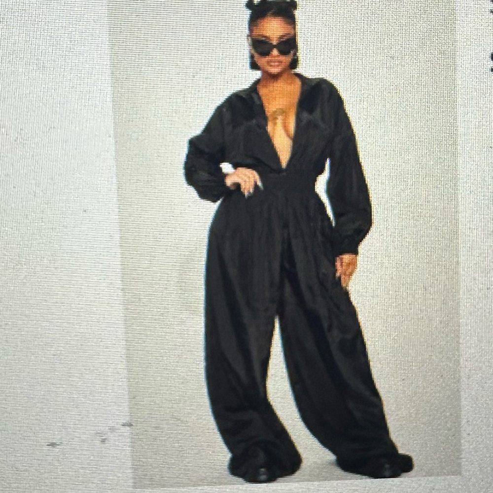 Black jumpsuit
